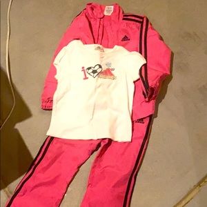 Girls adidas outfit